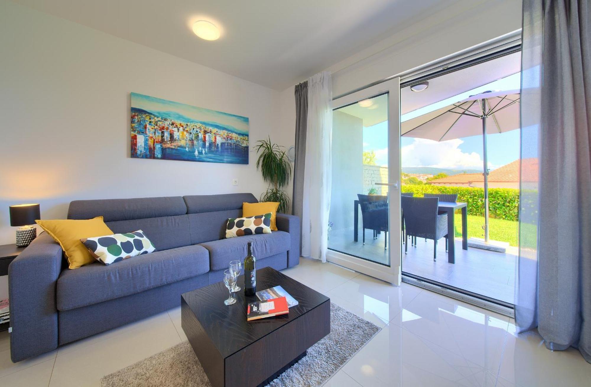 Apartman SARA Krk Town Bagian luar foto